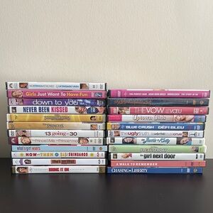 DVD Rom Com/Romance Movie Collection Bundle (23 DVDs Included)